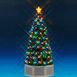 Accessorio Lemax luminoso e musicale (H39 cm) albero di Natale Bluetooth