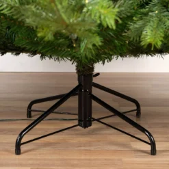 Albero di Natale artificiale luminoso 700 LED H240 cm Glorious Verde abete