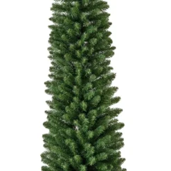 Albero di Natale artificiale Narrow Alt. 240 cm Verde abete