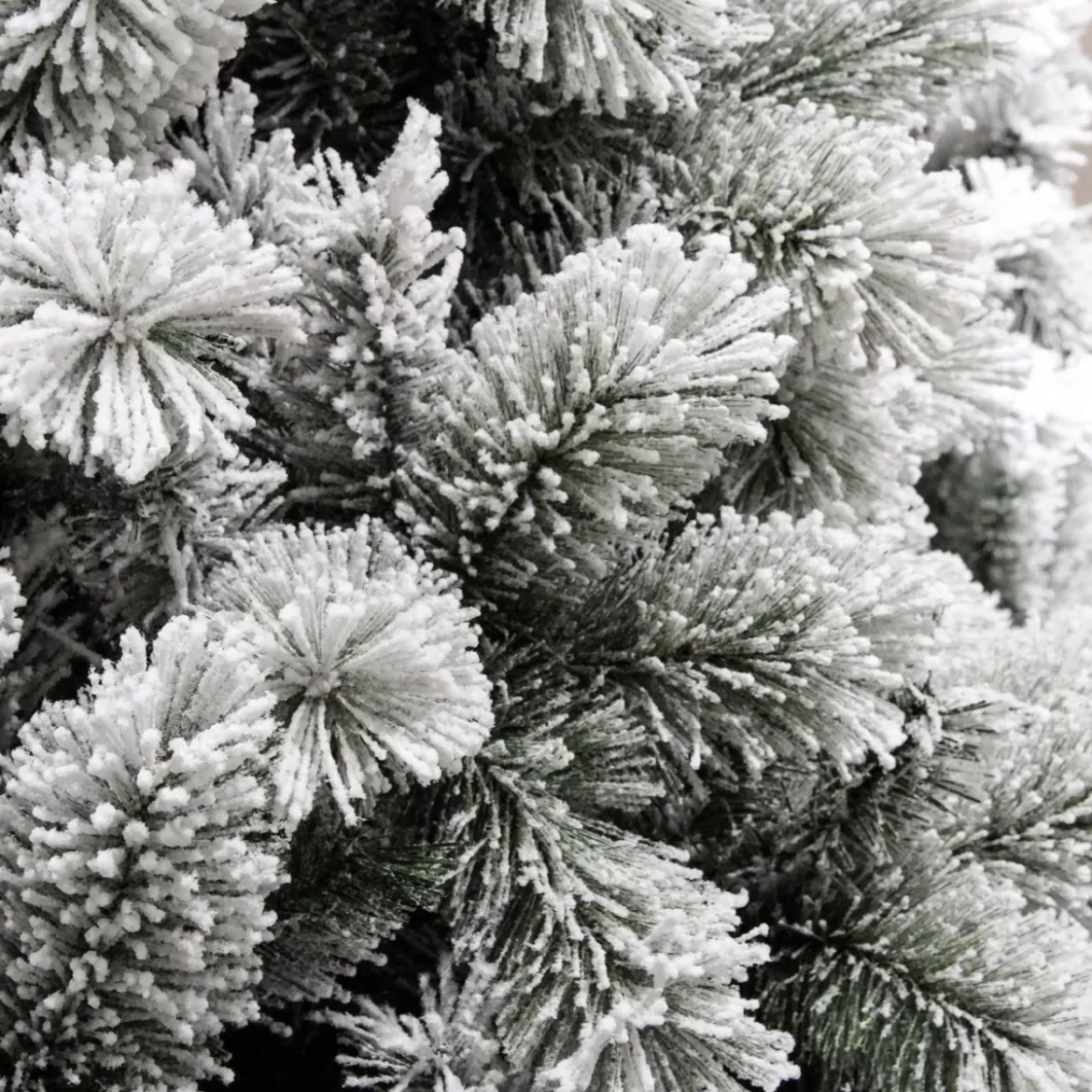 Albero di Natale artificiale Edmonton Alt. 150 cm Verde innevato