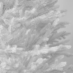Albero di Natale artificiale H210 cm Quebec Bianco