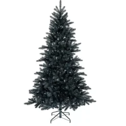 Albero di Natale artificiale (H240 cm) Monaco Nero