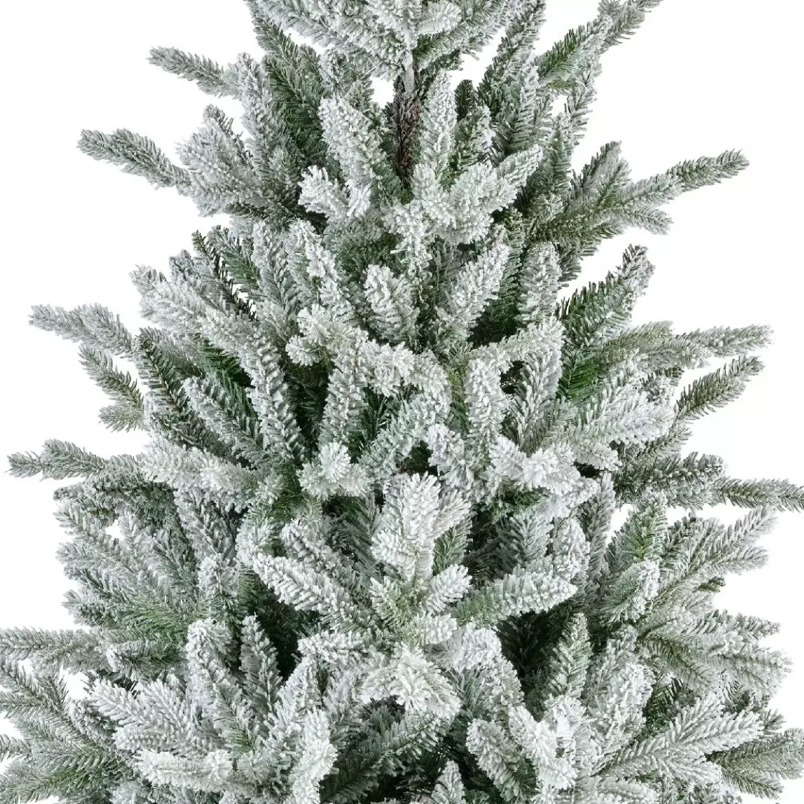 Albero di Natale artificiale Allix Alt. 150 cm Verde innevato