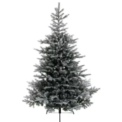 Albero di Natale artificiale Glorious Alt. 240 cm Verde innevato