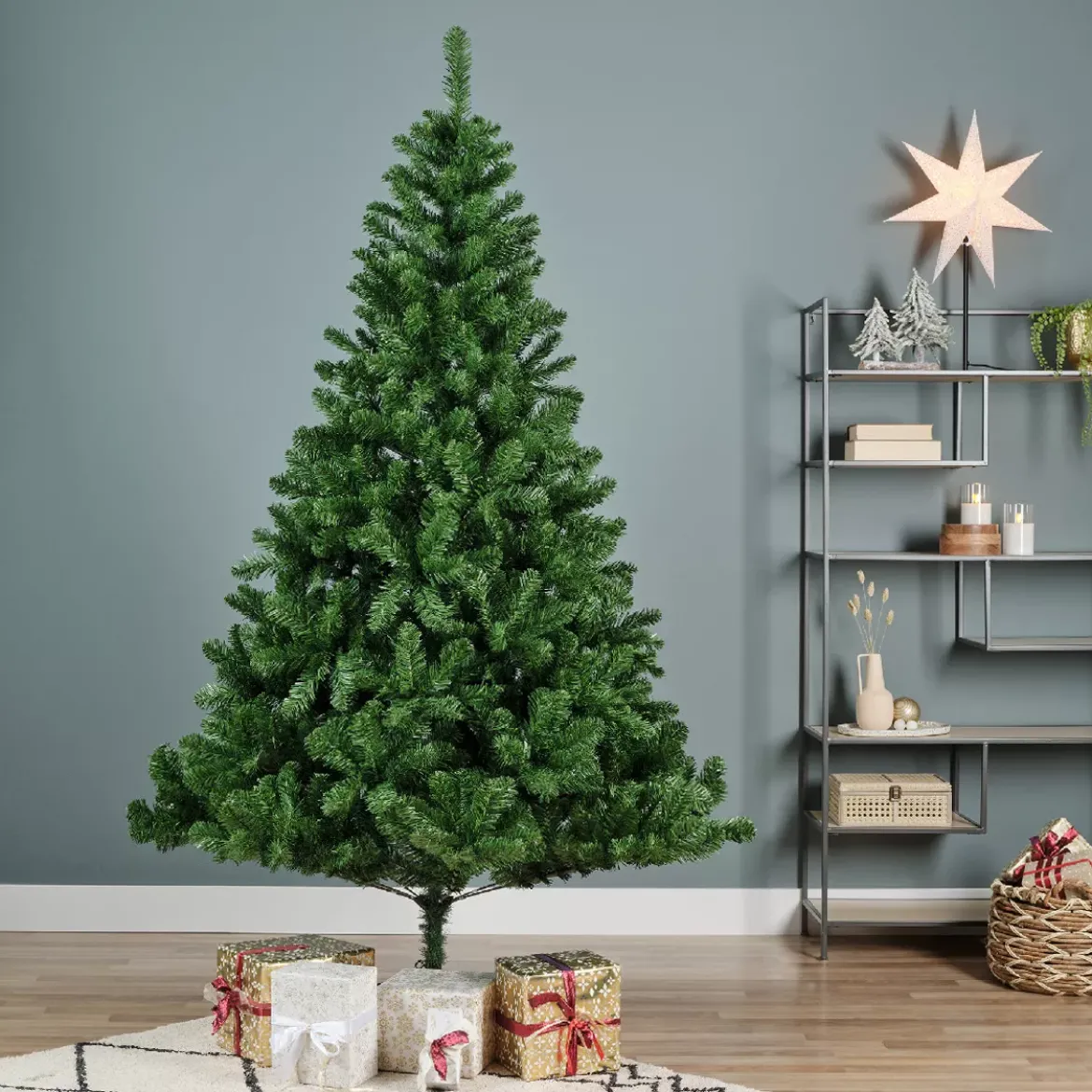 Albero di Natale artificiale H300 cm Eco Tree Verde abete