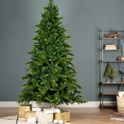 Albero di Natale artificiale Caucasia Nordmann Alt. 300 cm Verde abete