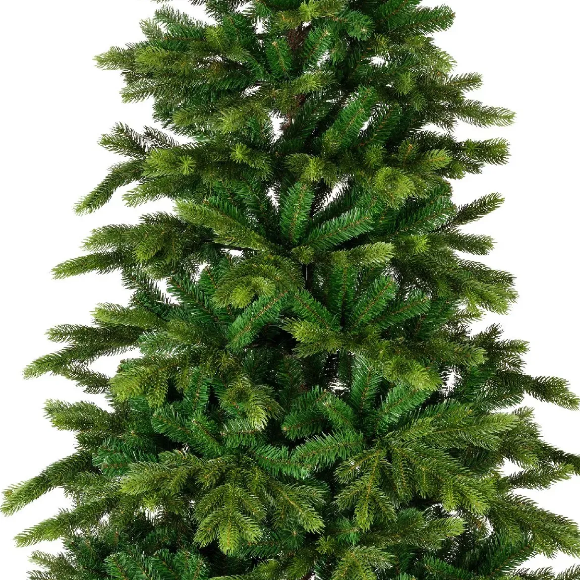 Albero di Natale artificiale Caucasia Nordmann Alt. 300 cm Verde abete