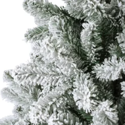 Albero di Natale artificiale King Alt. 150 cm Verde innevato