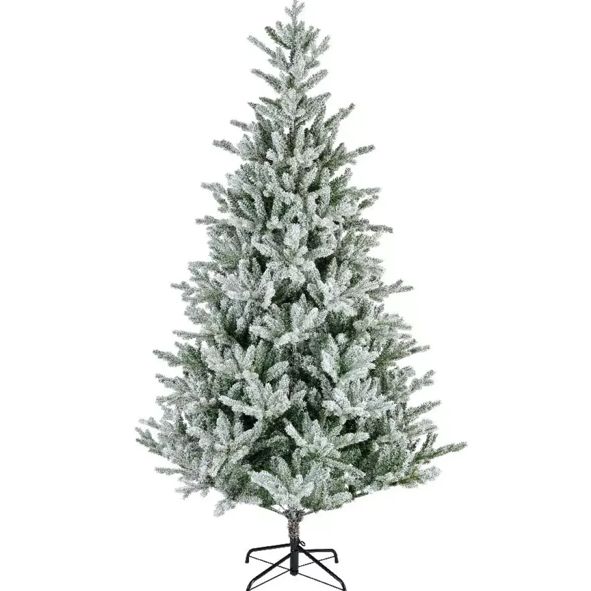 Albero di Natale artificiale Allix Alt. 240 cm Verde innevato