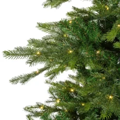Albero di Natale artificiale luminoso 550 LED H210 cm Glorious Verde abete