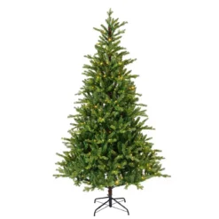 Albero di Natale artificiale luminoso 740 LED (H270 cm) Allix Verde abete