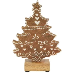 Albero di Natale in legno da tavolo (H17 cm) Swiss Naturale