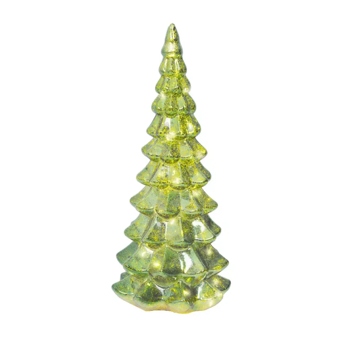 Albero di Natale luminoso con pile 20 LED (H32 cm) Eternel Verde