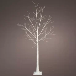 Albero luminoso 600 LED (Alt 180 cm) Betulla Lucidum Bianco caldo