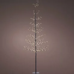 Albero luminoso 360 LED (H180 cm) Abete invernale Bianco caldo