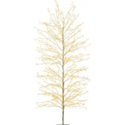 Albero luminoso 1755 LED (H180 cm) Christmas Luxe Oro e bianco caldo