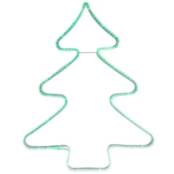 Albero luminoso Verde 192 LED