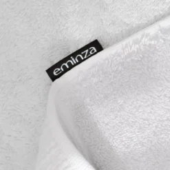 Asciugamano bagno cotone bio (30 x 50 cm) Méline Bianco chantilly