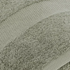 Asciugamano da bagno cotone (90 x 150 cm) Timeless Verde Cachi