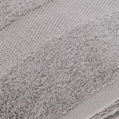 Asciugamano da bagno cotone (90 x 150 cm) Timeless Tortora