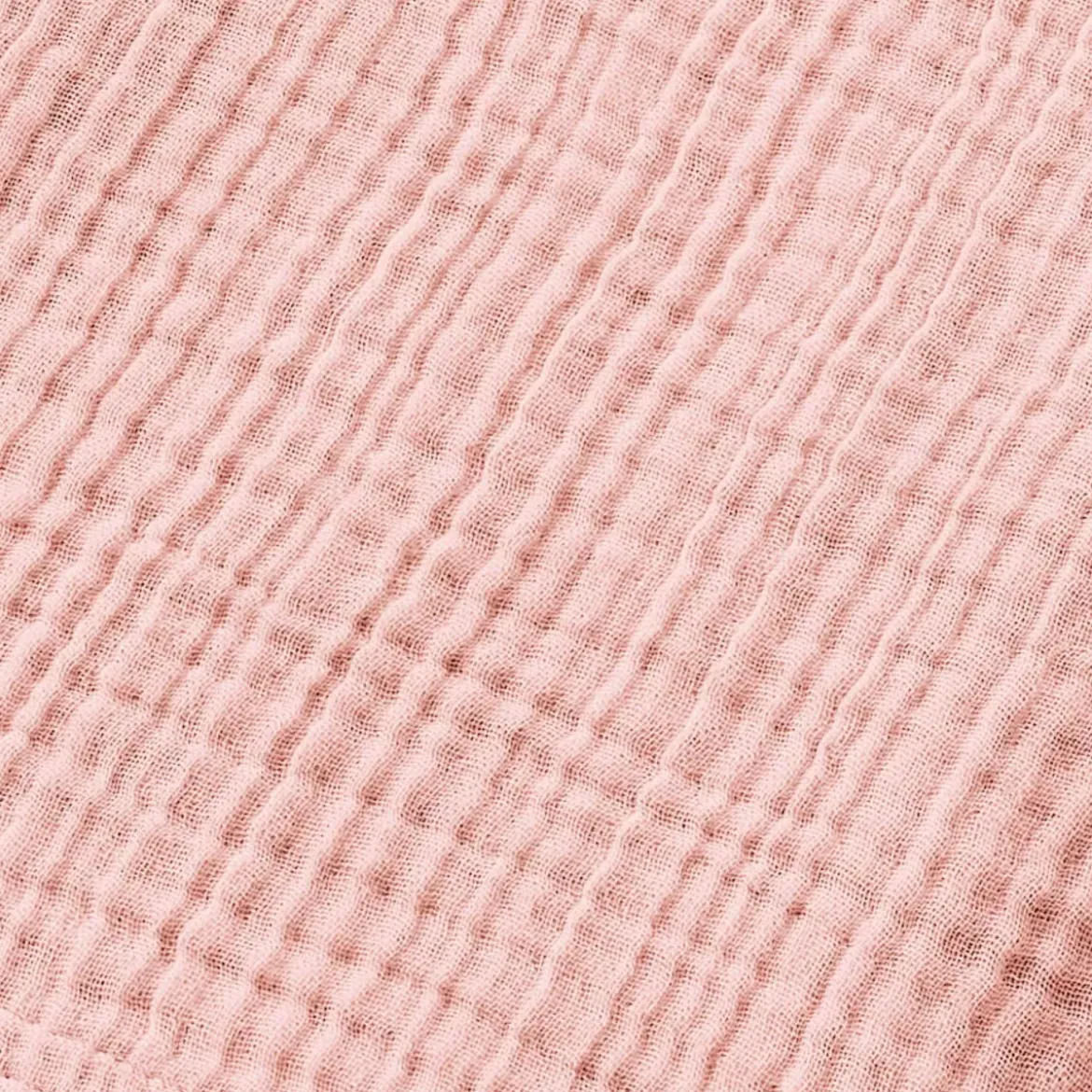 Asciugamano da bagno in garza di cotone (90 x 150 cm) Gaia Pesca Rosa