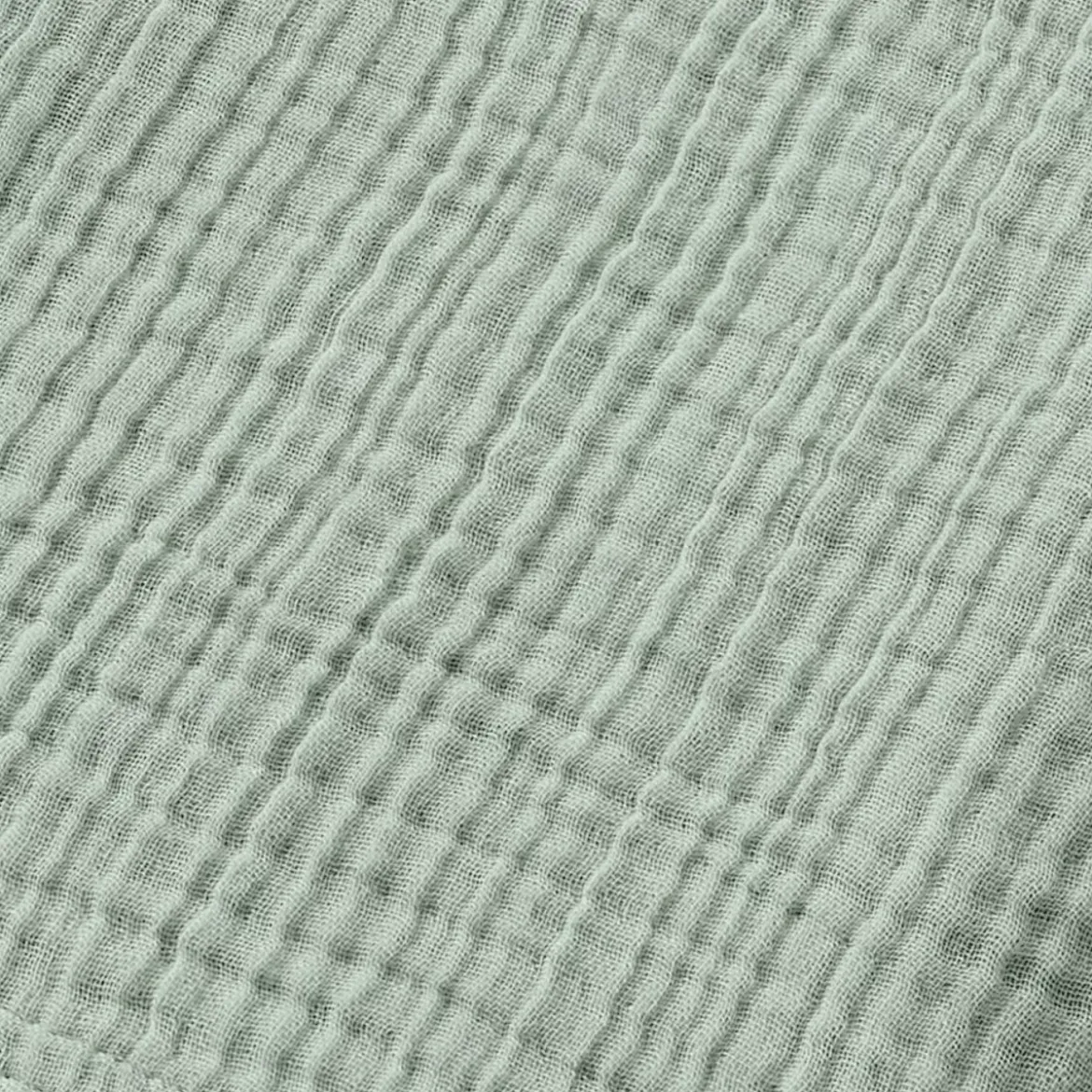 Asciugamano da bagno in garza di cotone (50 x 90 cm) Gaïa Verde eucalipto