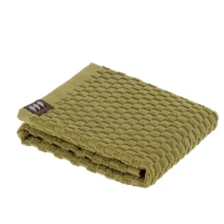 Asciugamano in cotone (30 x 50 cm) Boho-chic Verde oliva