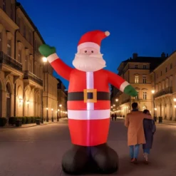 Babbo Natale gonfiabile (400 cm) Gigante luminoso