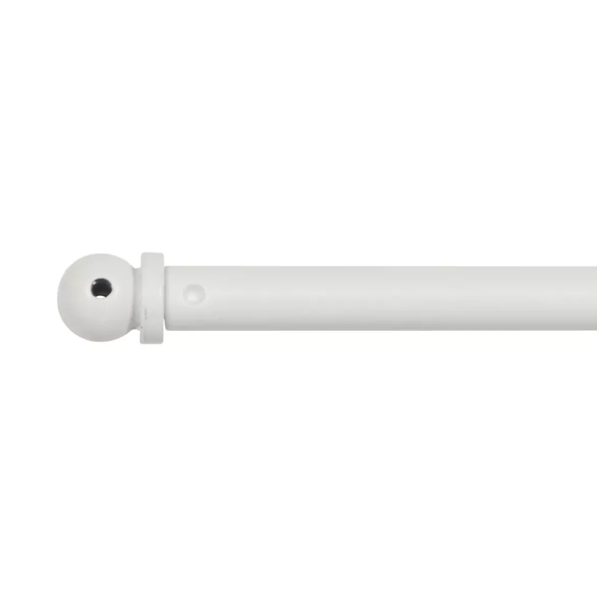 Bacchette allungabili rotonde (L40 - 60 cm /D7 mm) Pietro Bianco opaco