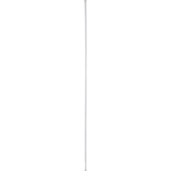 Bastone per tenda da doccia autobloccante (da 105 a 250 cm) Bianco