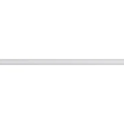 Bastone per tenda in ferro battuto(L200 cm / D28 mm) Lino Bianco opaco