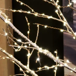 Betulla luminosa Cayden Micro LED Alt.100 cm Bianco caldo