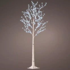 Betulla luminosa Wills Micro LED Alt.150 cm Bianco freddo