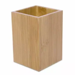 Bicchiere portaspazzolino Eco-bio Legno e Bambù