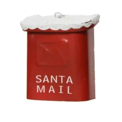 Buca delle lettere Santa di Natale Rosso