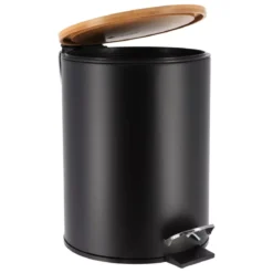 Cestino a pedale con chiusura rallentata Timeless Nero
