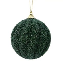 Confezione di 12 palline di Natale (Ø80 mm) Frity Verde abete
