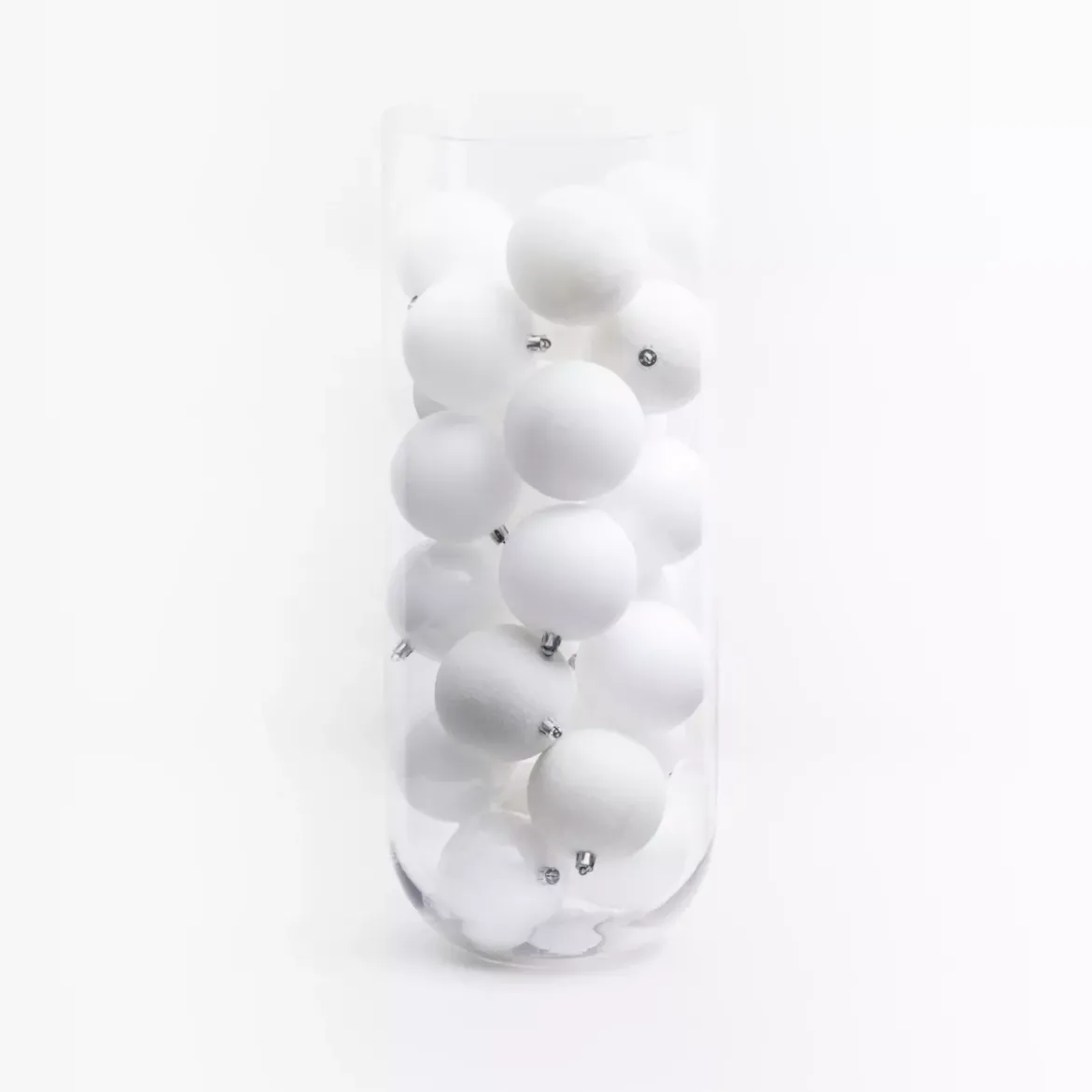 Confezione di 30 palline di Natale (D80 mm) New Alpine Bianco
