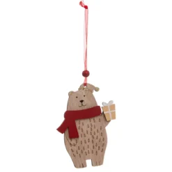 Confezione di 3 stivali Primo Natale Rosso