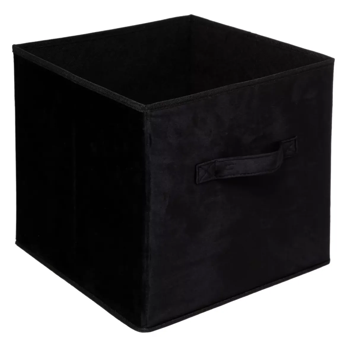 Contenitore portaoggetti velluto (31 x 31 cm) Marin Nero