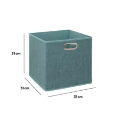 Contenitore (31 x 31 cm) Helena Blu perolio