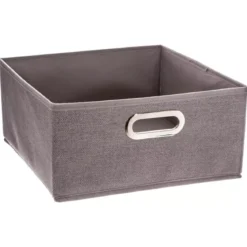 Contenitore (31 x 15 cm) Helena Grigio chiaro