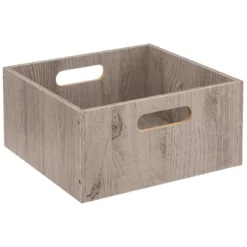 Contenitore (31 x 31 x 15 cm) Mano Grigio
