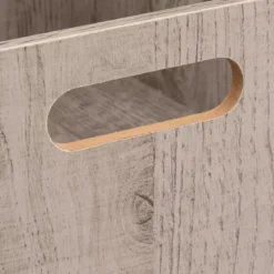 Contenitore (31 x 31 x 15 cm) Mano Grigio