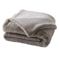 Coperta ecopelliccia (90 x 220 cm) Finn Tortora