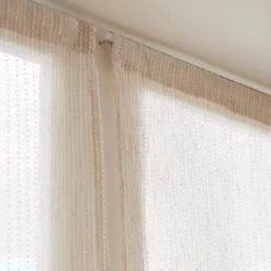 Coppia di tende a occhielli (70 x 200 cm) Arthur Beige