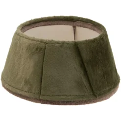 Copribase albero di Natale (D55 cm) Ecopelliccia Verde