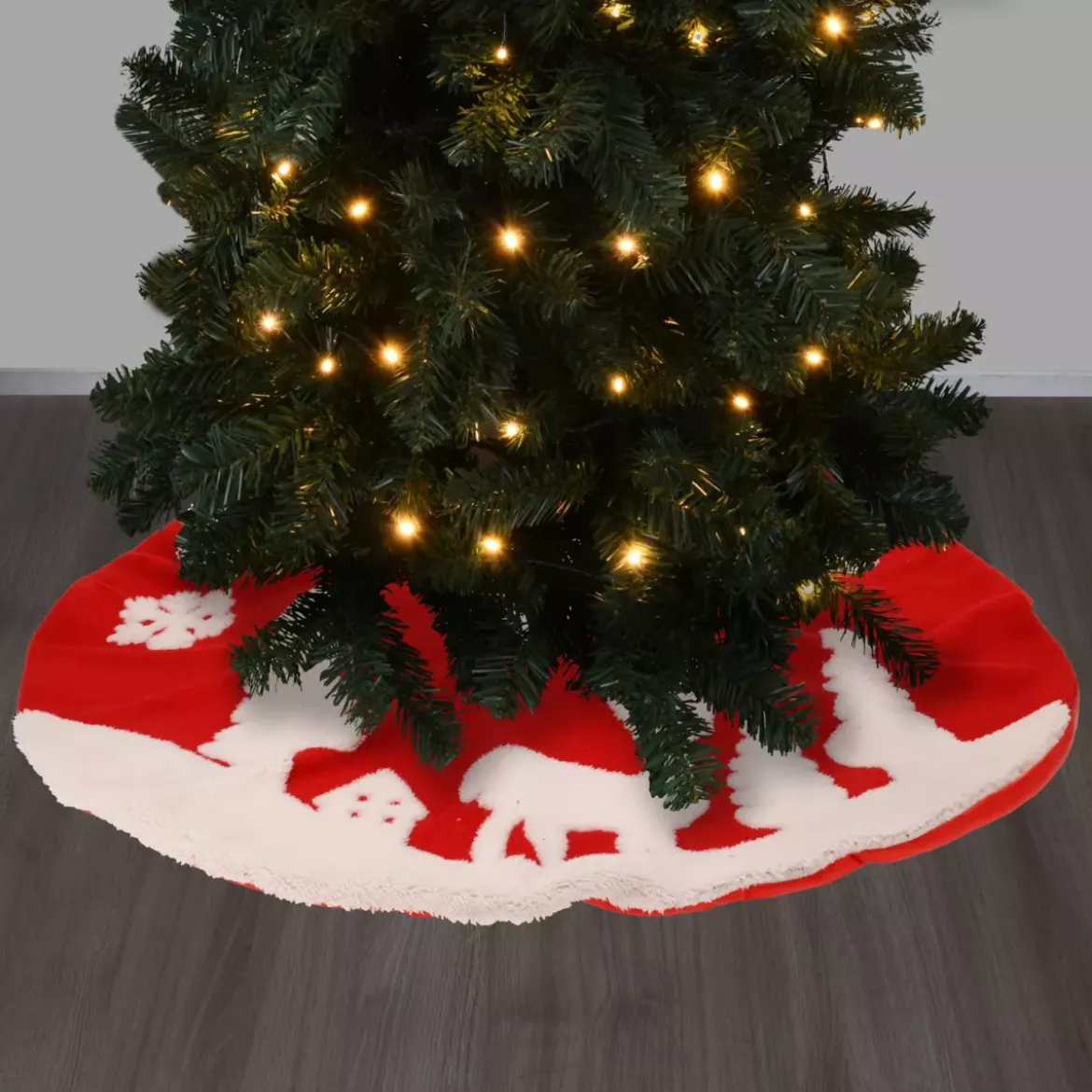 copri base albero Forêt Rosso