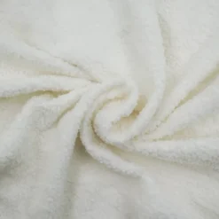 Copridivano effetto bouclé (225 x 245 cm) Laina Ecru