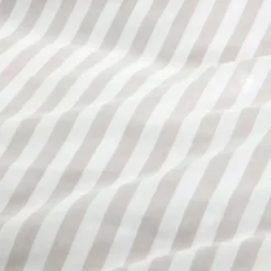 Copripiumino e due federe in cotone (260 x 240 cm) Linea Beige
